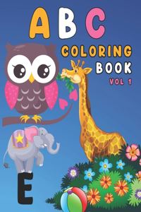 ABC coloring book Vol 1