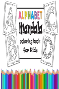 Alphabet Mandala coloring book for kids