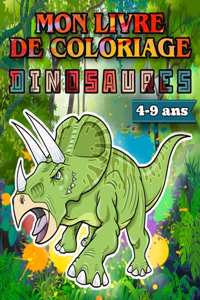 Mon Livre de Coloriage Dinosaures