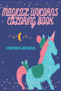 Magical Unicorns Coloring Book