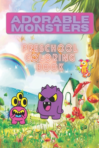 Coloring Book for Kids Funny Monsters