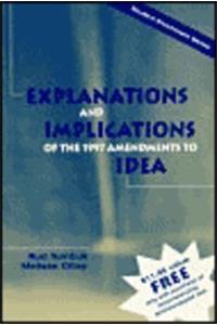 Explanations and Implications of the 1997 Amendments to IDEA (Guide)