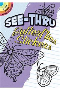 See-Thru Butterflies Stickers
