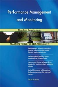 Performance Management and Monitoring Standard Requirements