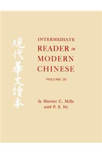 Intermediate Reader in Modern Chinese