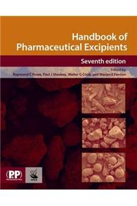 Handbook of Pharmaceutical Excipients - Book + 1-Year Online Access Pkg