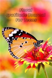 Floral Gratitude Journal for Teens