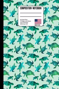 Composition Notebook 4x4 Graph Paper