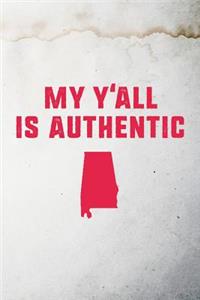 My y'all is authentic