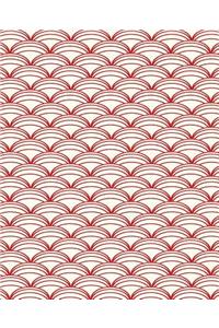 School Composition Book Art Deco Pattern Design