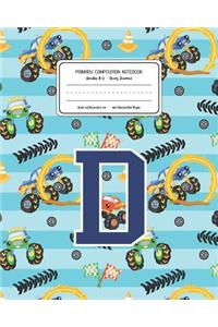 Primary Composition Notebook Grades K-2 Story Journal D