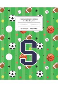 Primary Composition Notebook Grades K-2 Story Journal S