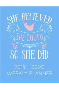 She Believed She Could So She Did