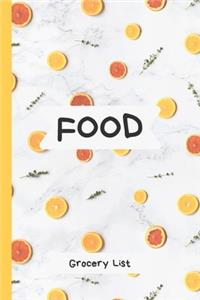 FOOD - Grocery List