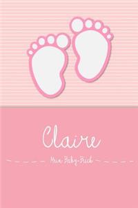 Claire - Mein Baby-Buch