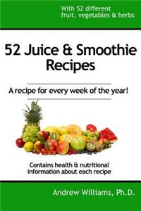 52 Juice & Smoothie Recipes