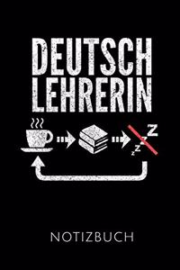 Deutschlehrerin Notizbuch