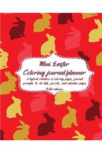 Mini Easter Coloring Journal/Planner