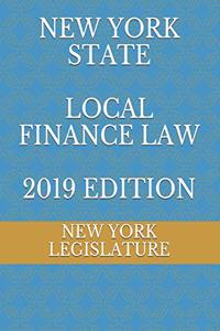 New York State Local Finance Law 2019 Edition