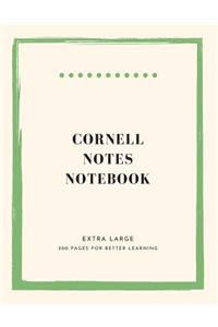 Cornell Notes Notebook