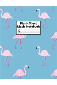 Blank Sheet Music Notebook