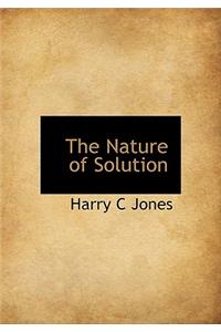 The Nature of Solution