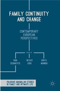 Family Continuity and Change