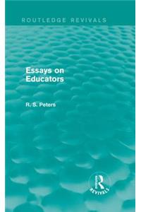 Essays on Educators (Routledge Revivals)