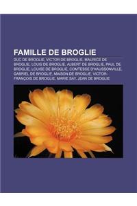 Famille de Broglie