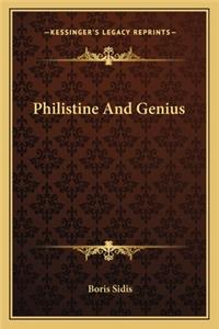 Philistine and Genius