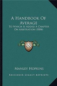 A Handbook Of Average