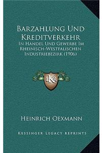 Barzahlung Und Kreditverkehr