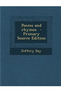 Poems and Rhymes