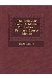The Behavior Book