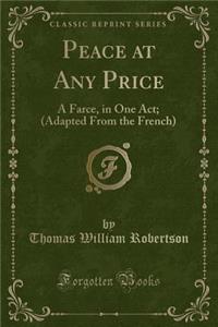 Peace at Any Price
