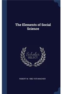 The Elements of Social Science