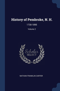 History of Pembroke, N. H.