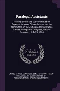 Paralegal Assistants