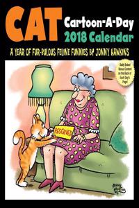 2018 Cat Cartoon-A-Day D2D Calendar