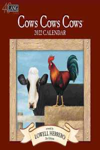 Cows Cows Cows 2022 Wall Calendar