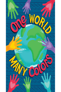 One World One World Many Colors Poster