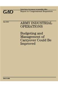 Army Industrial Operations