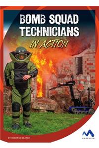 Bomb Squad Technicians in Action