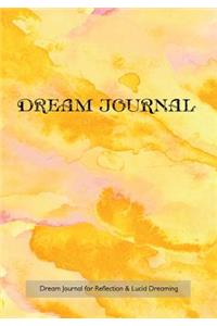 Dream Journal for Reflection and Lucid Dreaming