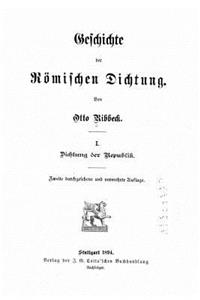 Geschichte Der Römischen Dichtung