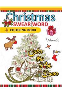 Christmas Swear Word coloring Book Vol.2