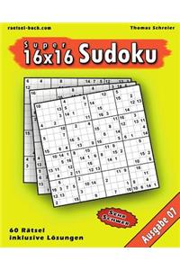 16x16 Super-Sudoku Ausgabe 07