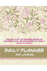 Daily Planner and Journal