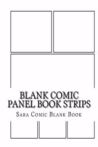 Blank Comic Panel Book Strips