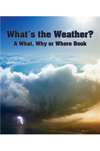 What's the Weather? a What, Why or Where Book